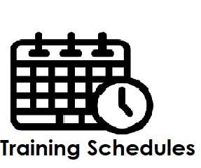Click For Training Schedules